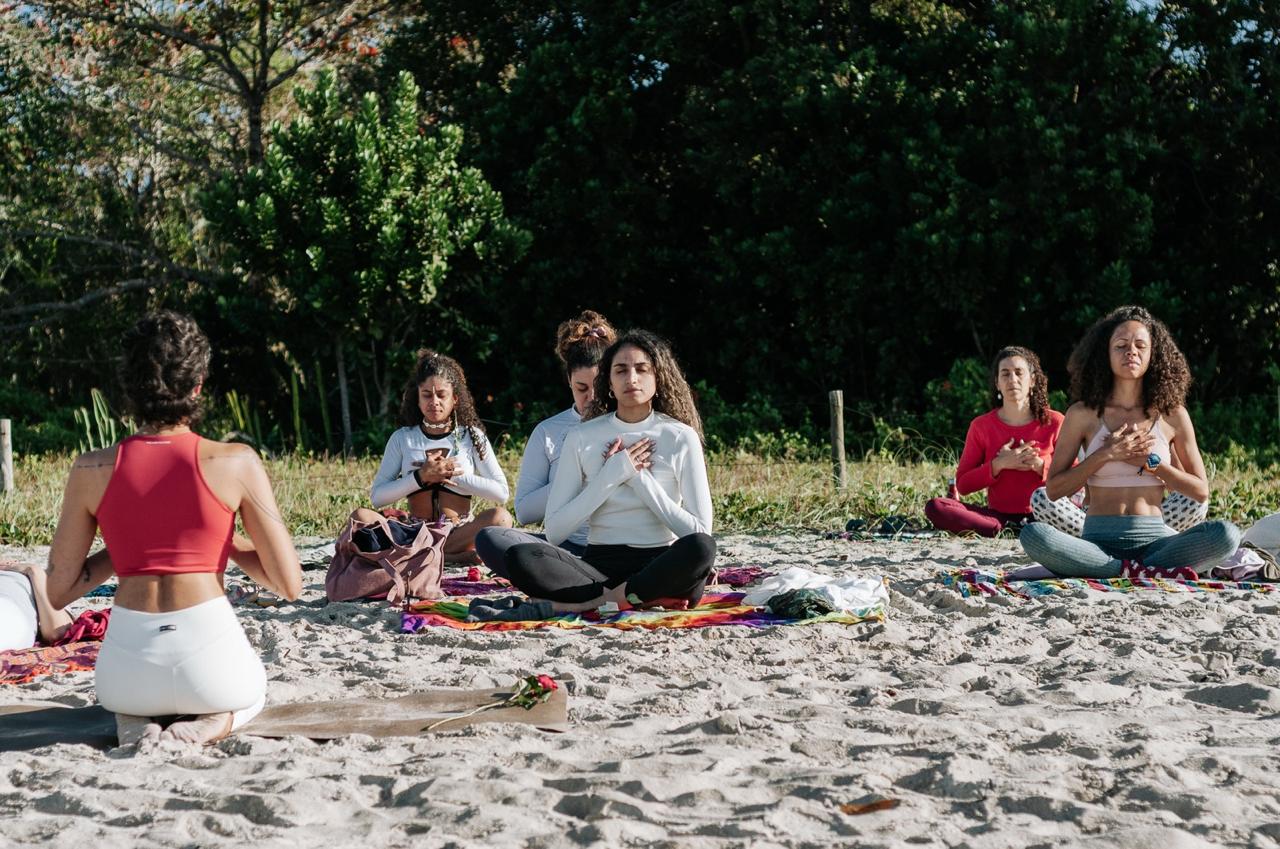 Momento de yoga - Relaxamento profundo