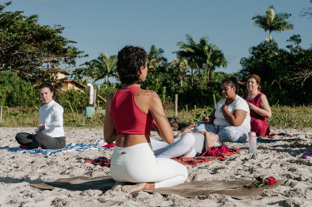 Momento de yoga - Equilíbrio interior